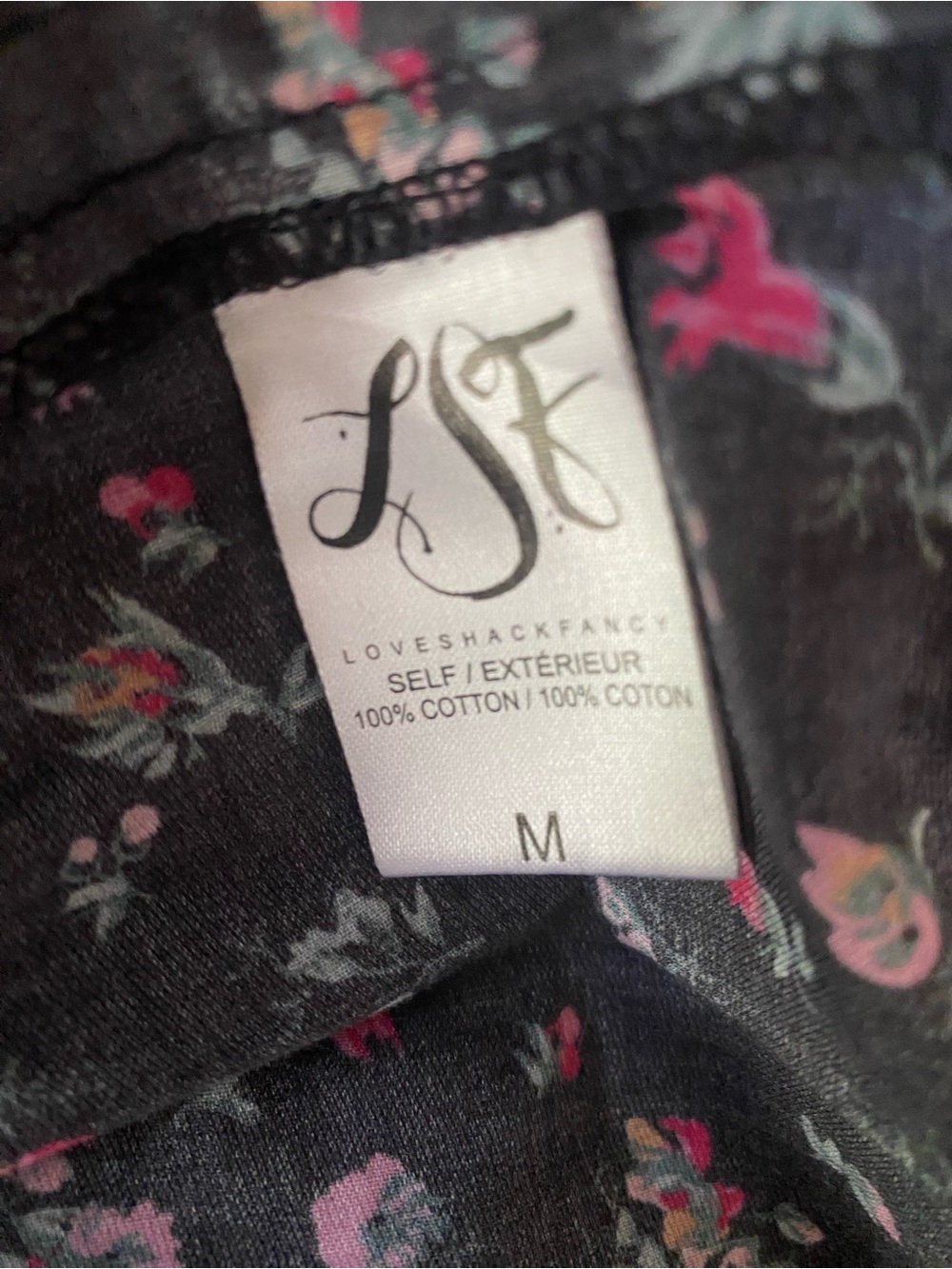 Loveshackfancy Floral Popover Dress size M pristine condition - Picture 2 of 15